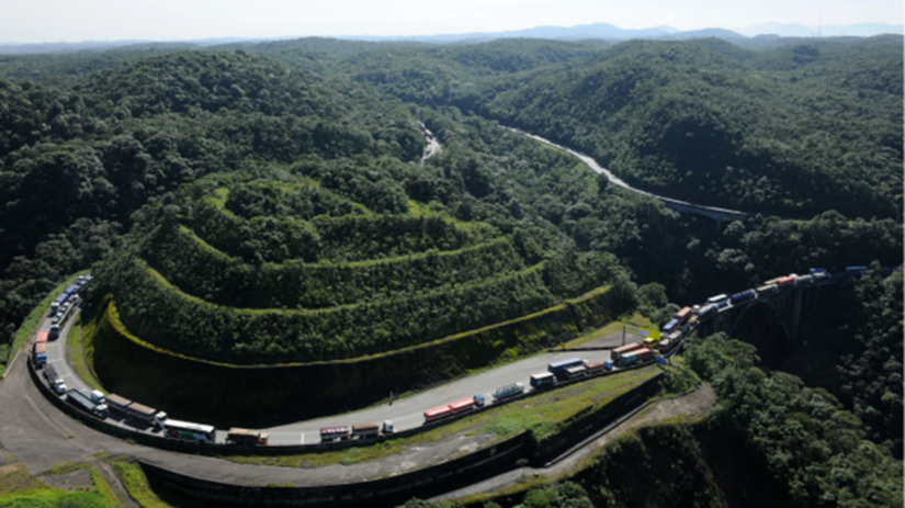 O sistema Anchieta-Imigrantes (SAI) liga o litoral de SP a capital / Reprodução