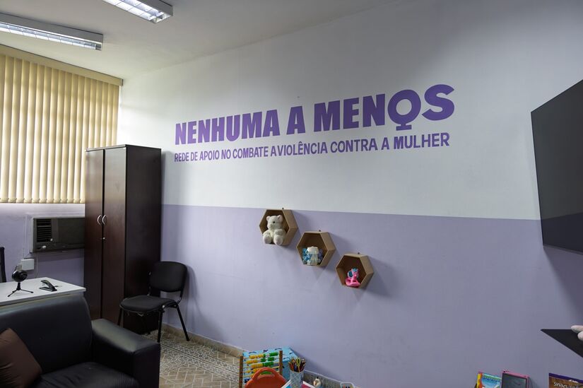 O ambiente foi projetado para oferecer privacidade e segurança em momentos de vulnerabilidade (Divulgação/PMC)