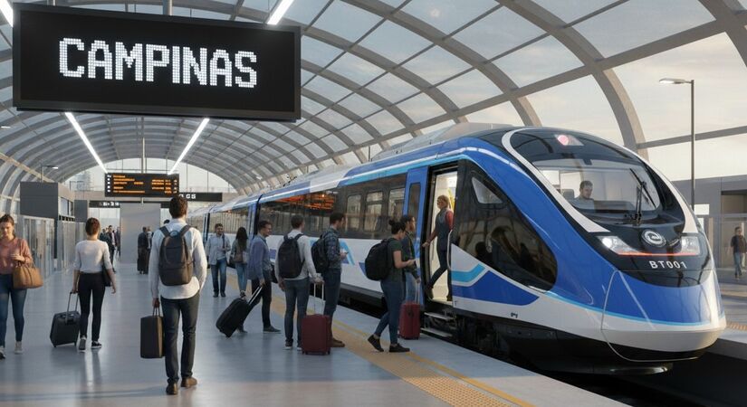 As estações serão climatizadas e modernas / Imagem ilustrativa - Gemini