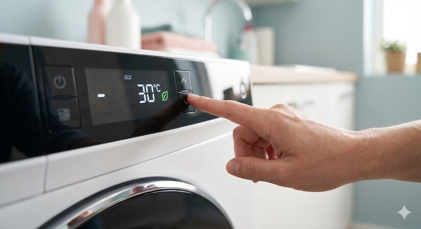 Ajuste a máquina para 30°C no dia a dia / Gemini