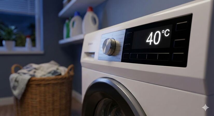 Pare de lavar roupa sempre a 40°C / Gemini