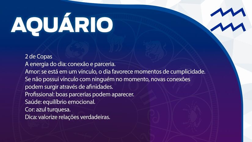 Previsão para Aquário / Arte/DL 