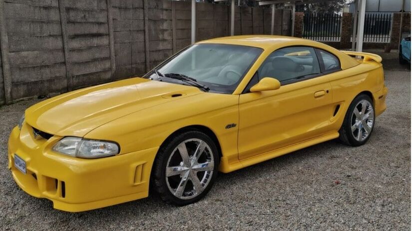 Ford Mustang GT Amarelo pertencia a S&eacute;rgio, mas era compartilhado constantemente por seu irm&atilde;o Samuel (Carandclassic/Divulga&ccedil;&atilde;o)