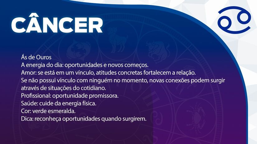 Previsão para Câncer / Arte/DL