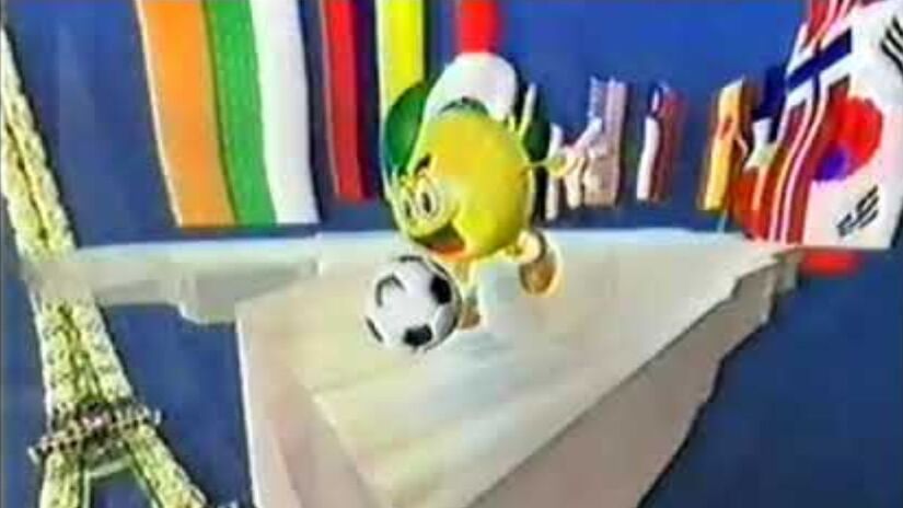 Personagem animado reagia aos lances da seleção brasileira durante os jogos /Reprodução