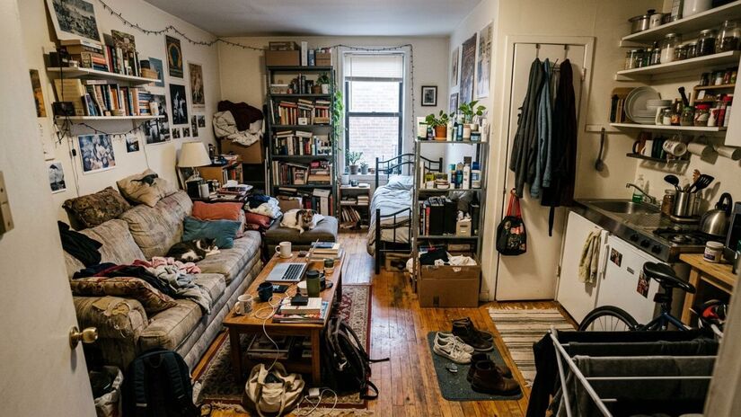 Iluminação em camadas ajuda a ampliar visualmente espaços compactos /Flow