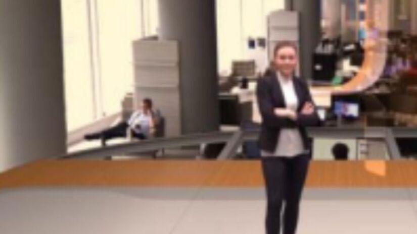 Tradicional bancada será substituída por um púlpito, modelo usado em outros telejornais da TV Globo/Reprodução