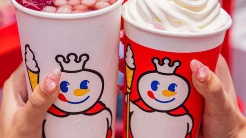 Comercializando sorvetes e ch&aacute;s, conhecidos por l&aacute; como "bubble teas", seu foco &eacute; em consumidores das classes C e B, por conta dos pre&ccedil;os acess&iacute;veis (Divulga&ccedil;&atilde;o)