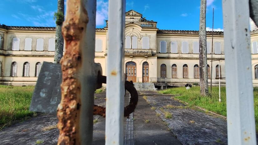 O lugar está fechado desde 2022, e até então espera a conclusão das obras de restauro (Nair Bueno/DL)