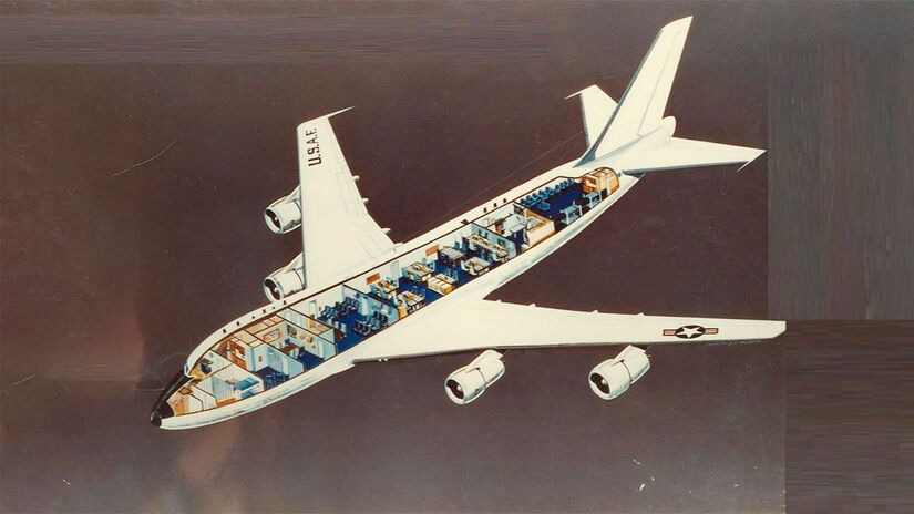 Por dentro, esse avião é uma verdadeira cidade voadora / Reprodução