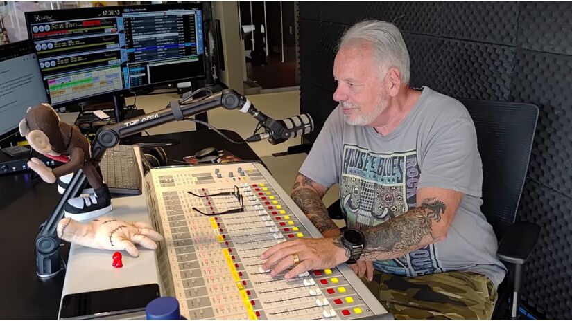 Até hoje, Claudio ressalta a importância de Lupércio Mussi em sua trajetória. "Ele sempre amou a comunicação e eu apenas dou sequência ao meio" (Gabriel Fernandes/DL)