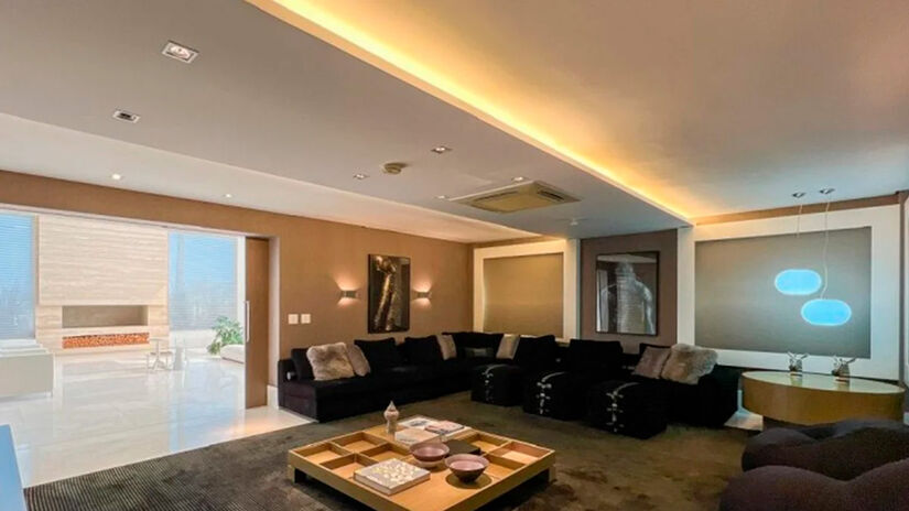 Propriedade foi avaliada em cerca de R$ 35 milhões e é considerada uma das mais imponentes da região/Reprodução