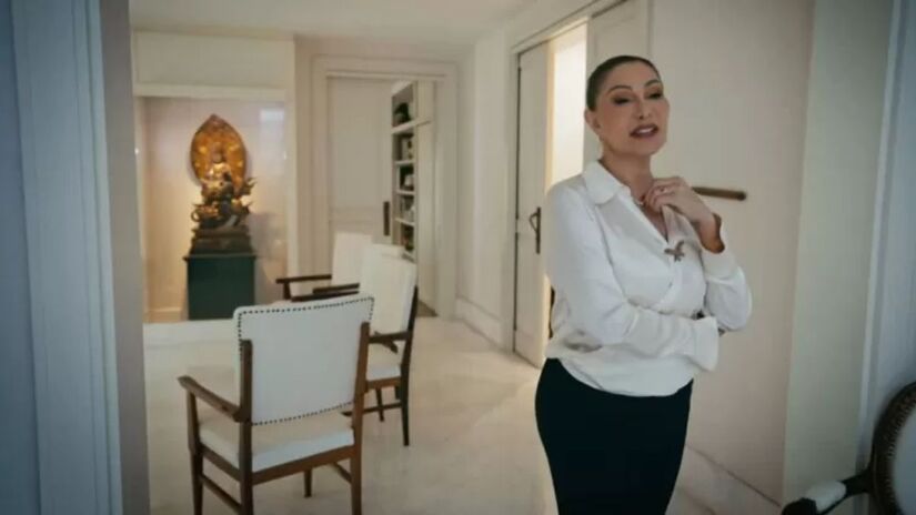 Produção disponível no Globoplay mostra detalhes da residência e da história da herdeira /Reprodução