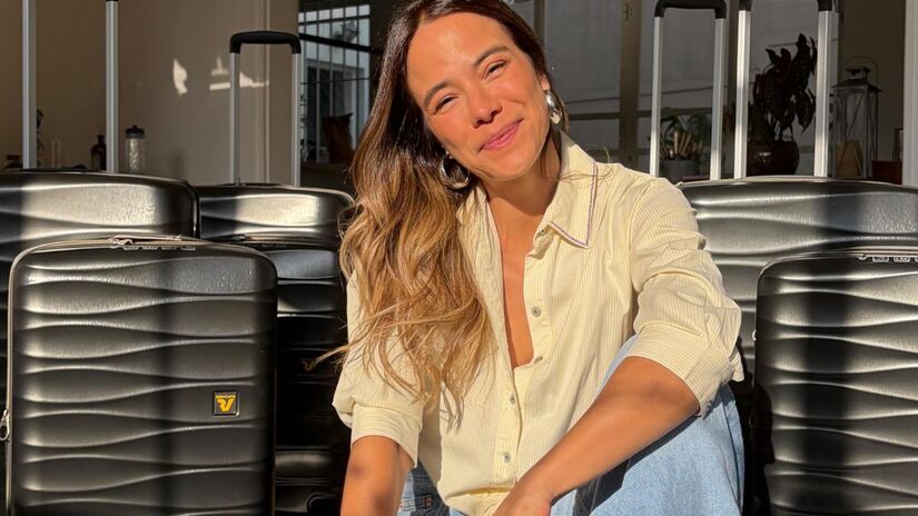 Miá Mello aguarda definição para retorno ao Brasil em Doha /Instagram