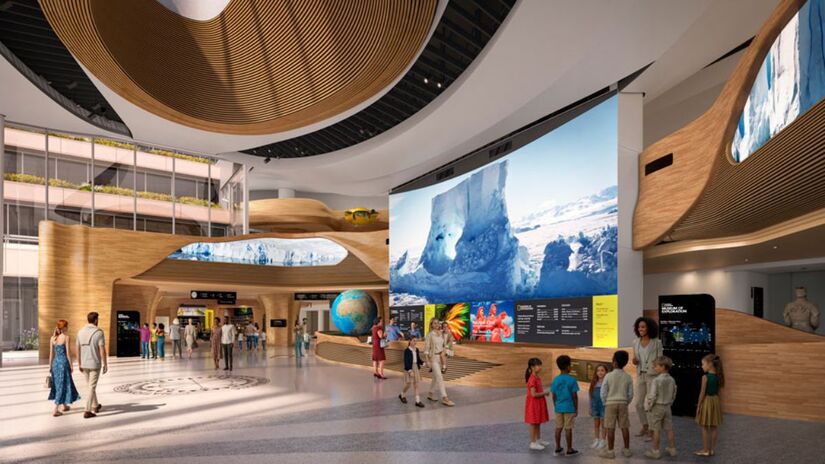 Projeto inclui áreas como auditório, exposições históricas e praça gastronômica inspirada em diferentes culturas/Divulgação