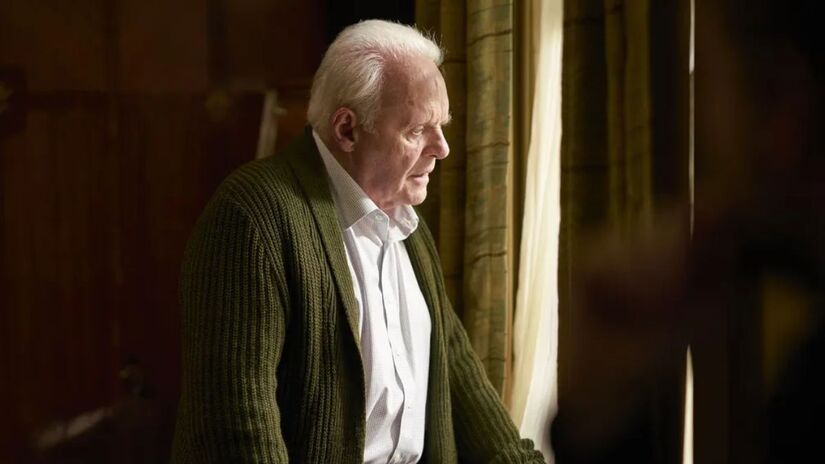 Anthony Hopkins conseguiu vencer o Oscar duas vezes, uma por 'O Silêncio dos Inocentes' e a outra por 'Meu Pai' (Califórnia Filmes/Divulgação)