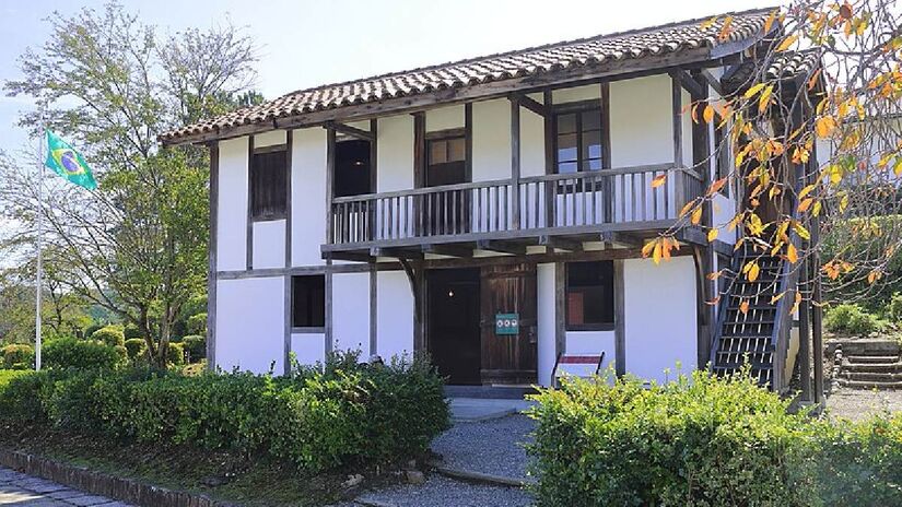 Imigrantes costruiram casas no estilo tradicional japonês / Tomio344456/Wikimedia Commons