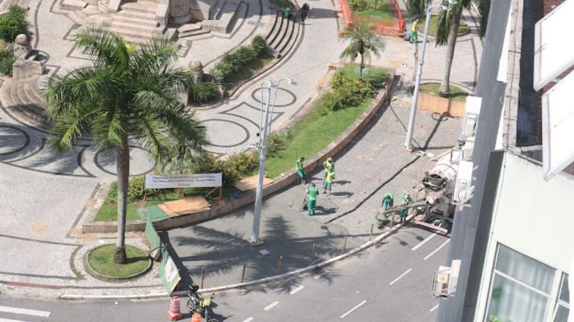 Intervenção inclui construção de contrapiso para garantir mais estabilidade e durabilidade /PMS