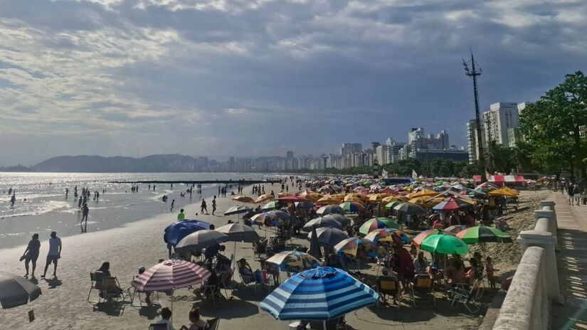 A temperatura nesta tarde varia entre a máxima de 32°C e a mínima de 28°C (Nair Bueno/DL)