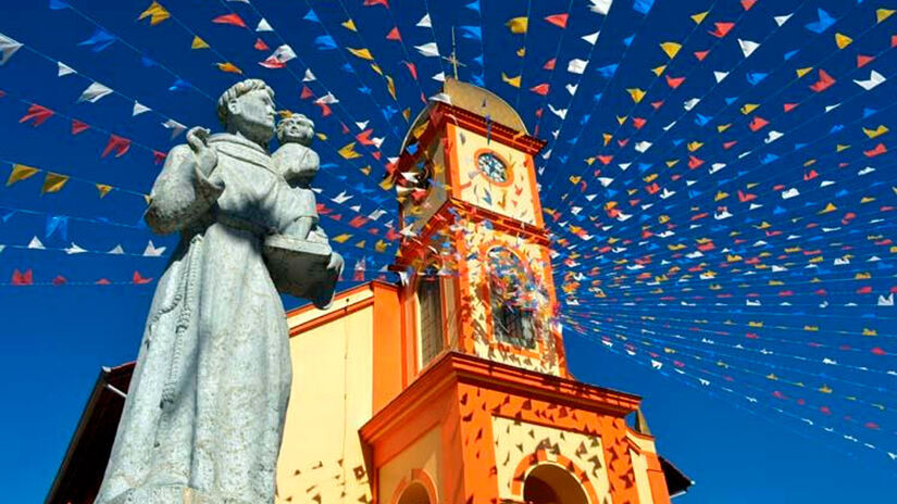 Entre os marcos históricos do município está a Igreja Matriz de Santo Antônio de Pádu/Prefeitura Santo Antônio do Pinhal