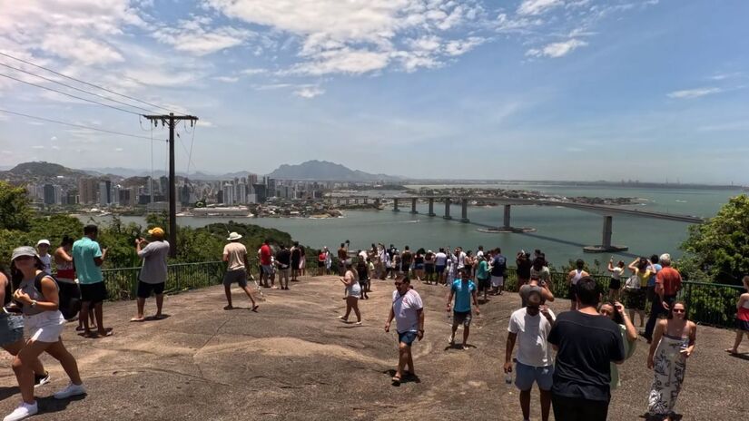 O Convento de Nossa Senhora da Penha atrai fiéis de todo o estado e de outros lugares do Brasil / Reprodução/YouTube