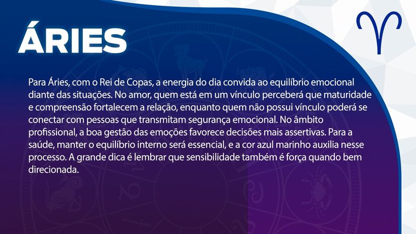 Previsão para Áries / Arte/DL 