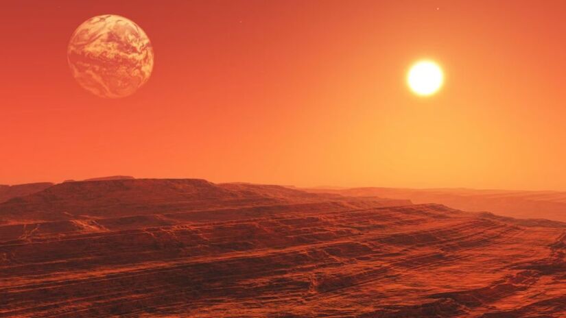 O físico Marcelo Souza passou quase uma década refinando cálculos até chegar a uma rota para Marte até três vezes mais curta do que as trajetórias convencionais  sem agência espacial, sem grandes recursos/Freepik