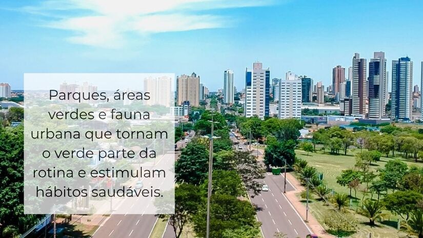 3. Natureza integrada ao cotidiano urbano/Divulgação