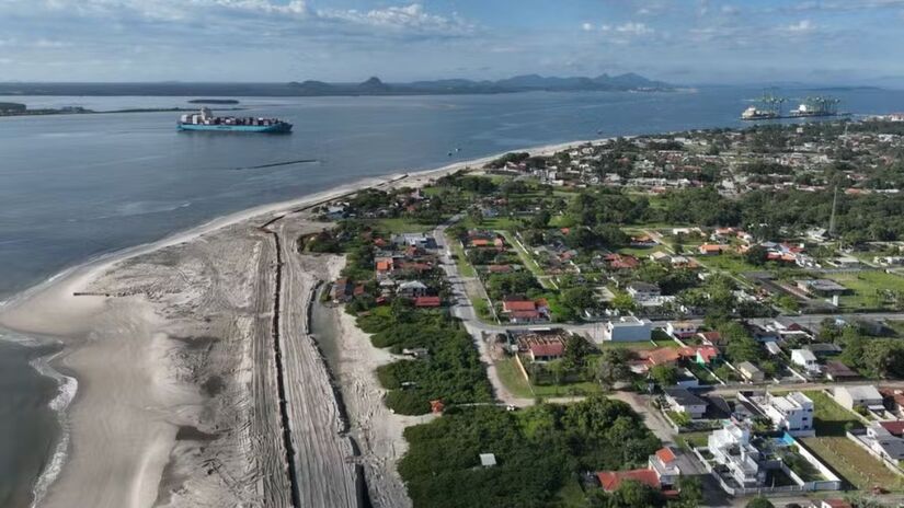 O alargamento acontece ao longo de vários quilômetros de extensão e funciona como um sistema integrado / Divulgação