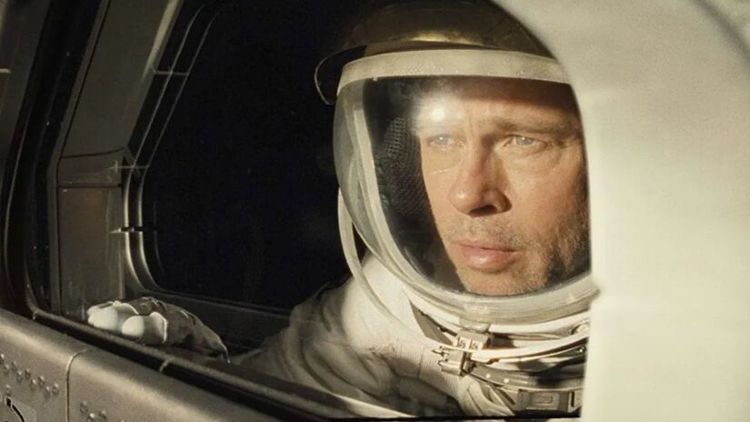 'AD Astra' é estrelado por Brad Pitt (20th Century Studios/Divulgação)