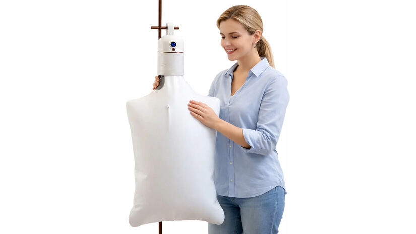 Esta solução combina a estrutura familiar do varal com um sistema de aquecimento interno / Divulgação