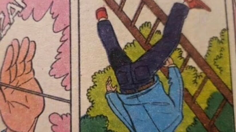 HQ também evidencia críticas à sociedade da aparência ao mostrar o protagonista sendo ignorado após perder seu status /Reprodução