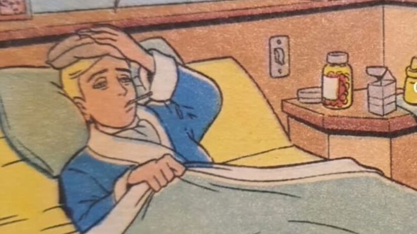 Revista em quadrinhos de 1988 ligada a Gugu Liberato mostra trama com vírus mutante e levanta comparações com pandemias atuais /Reprodução