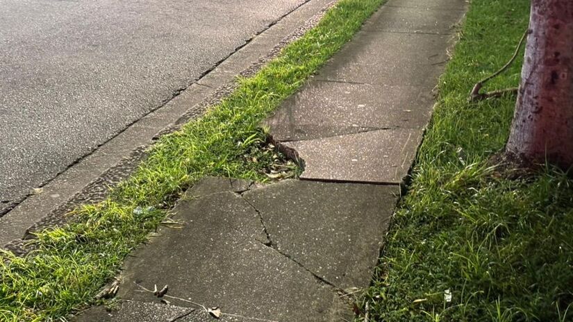 Canal 4, perto da praça Palmares, não segue normas de trânsito/Isabella Fernandes/DL