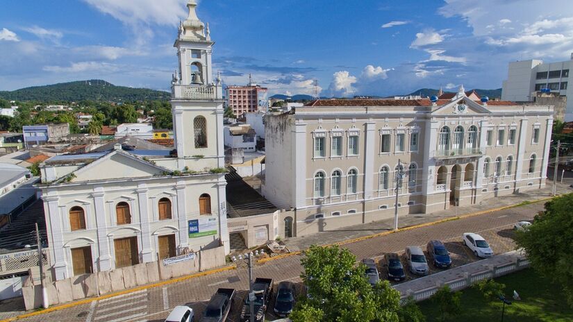 O Centro Histórico de Corumbá também é um grande ponto turístico da cidade, chamando atenção de todos que vem visitar a cidade / Reprodução / Andrew Mercer / Wikipedia Commons