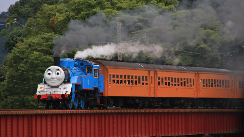 O Festival do Thomas acontece anualmente entre os meses de junho e outubro desde 2014 / Wikimedia Commons/ウツダー - SL機関車トーマス