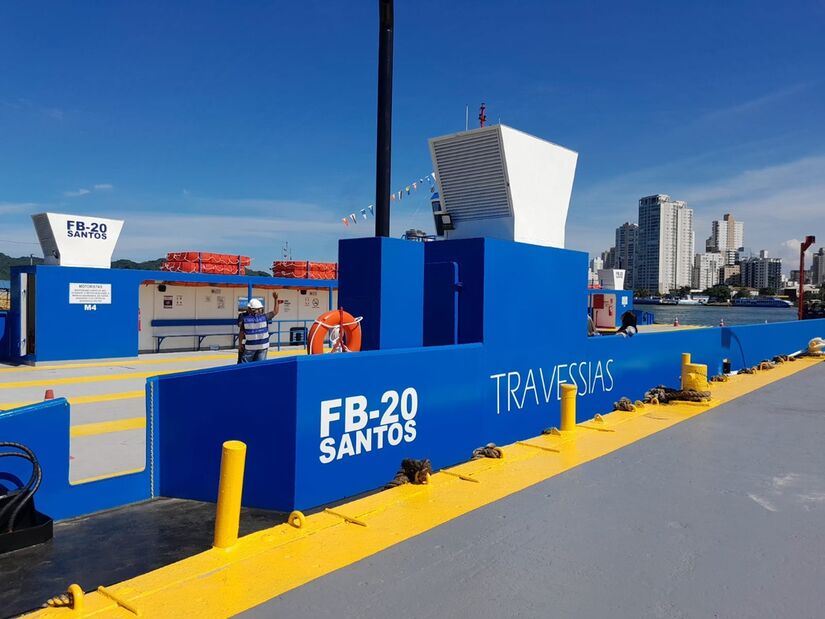 FB-20 passou por reforço estrutural completo após docagem em estaleiro (Maria Eduarda Brito/DL)