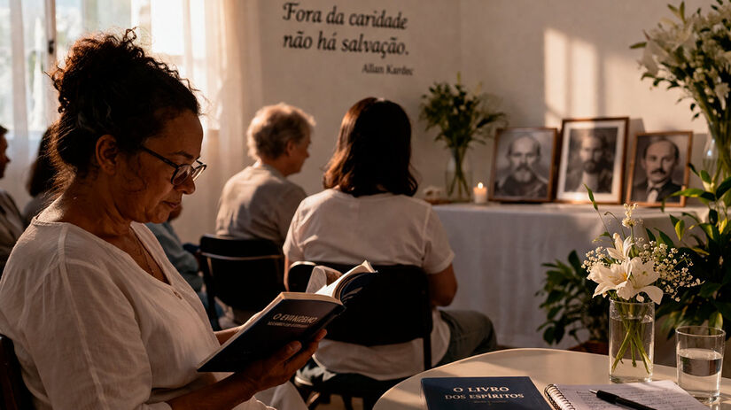 O espiritismo não celebra a Páscoa de forma oficial, mas compartilha e valoriza seus princípios / Foto: Ilustração gerada por IA