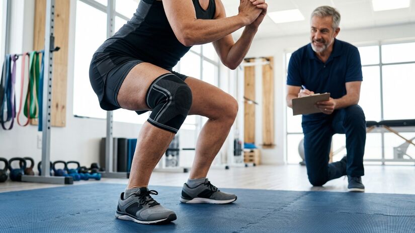 Pode ajudar a reduzir dores no joelho: Quando feito corretamente, fortalece os músculos que protegem o joelho
