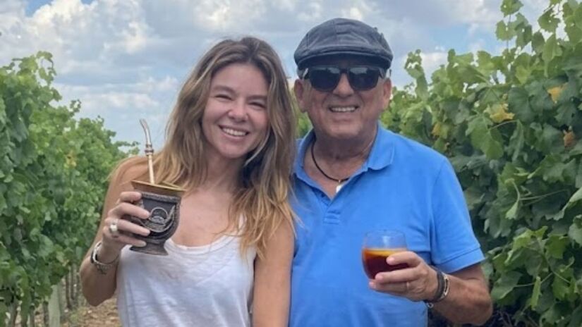 Fazenda de Galvão Bueno fica em Candiota (RS) e ultrapassa 100 hectares de área produtiva /Reprodução