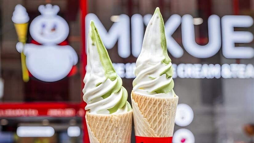 Na nova rede da Paulista, o sorvete custa R$ 3. É o único lugar onde você paga com uma nota de R$ 10 e ainda sai com lanche e troco para o ônibus (Divulgação)