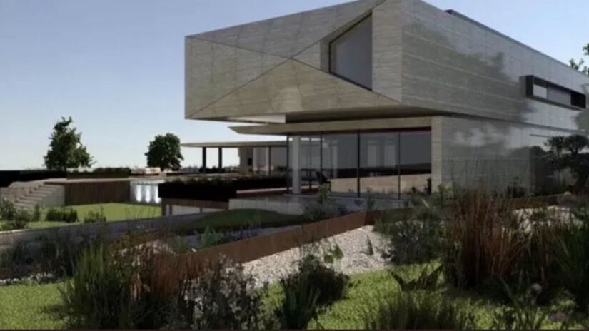 Mansão de Cristiano Ronaldo ocupa terreno de cerca de 9 mil m² em Cascais /Reprodução