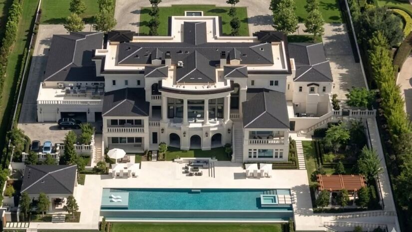 Imóvel de luxo foi adquirido em 2023 por US$ 35 milhões, valor recorde na região /Reprodução