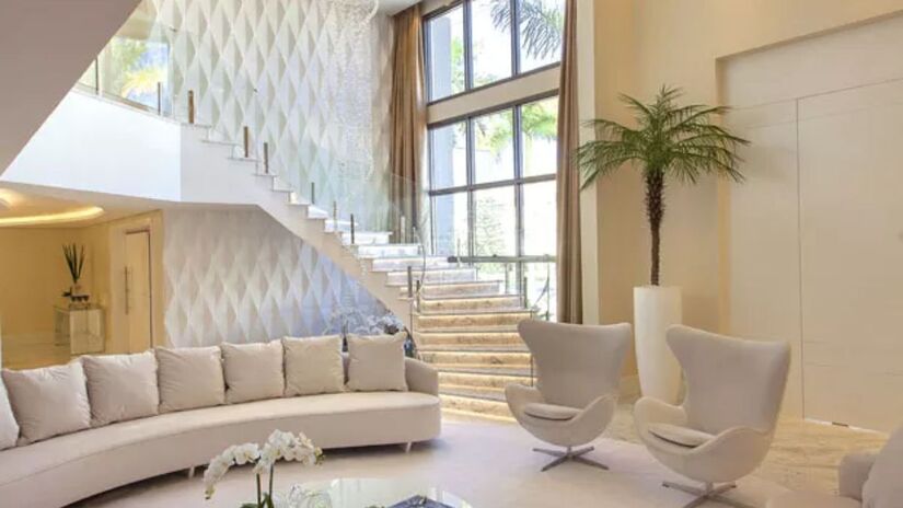 Mansão de Gil tem 980 m² de área construída em Campos dos Goytacazes /Reprodução