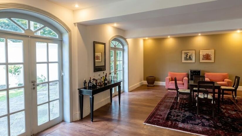 Fachada serviu de cenário para a novela 'Mulheres de Areia' /Reprodução