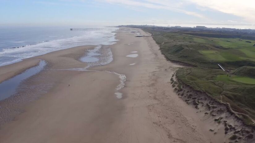 O caso ocorreu em Crimdon Dene, região próxima a Hartlepool