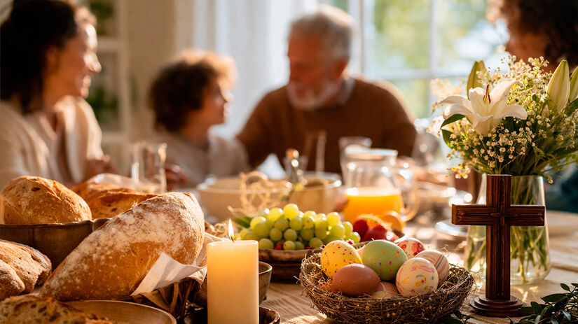 Dentro do cristianismo, a data da Páscoa varia. Igrejas ortodoxas seguem o calendário Juliano / Foto: Ilustração gerada por IA