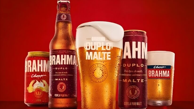 Entre as marcas que são fabricadas pela Ambev estão a Brahma, em seus mais diversos sabores (Brahma/Divulgação)