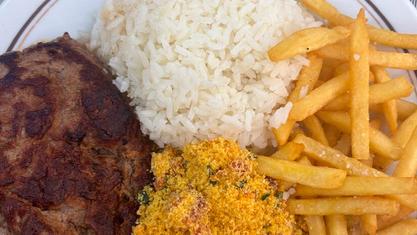 Em alguns estados, o prato feito é chamado de "comercial" ou "executivo. Divulgação