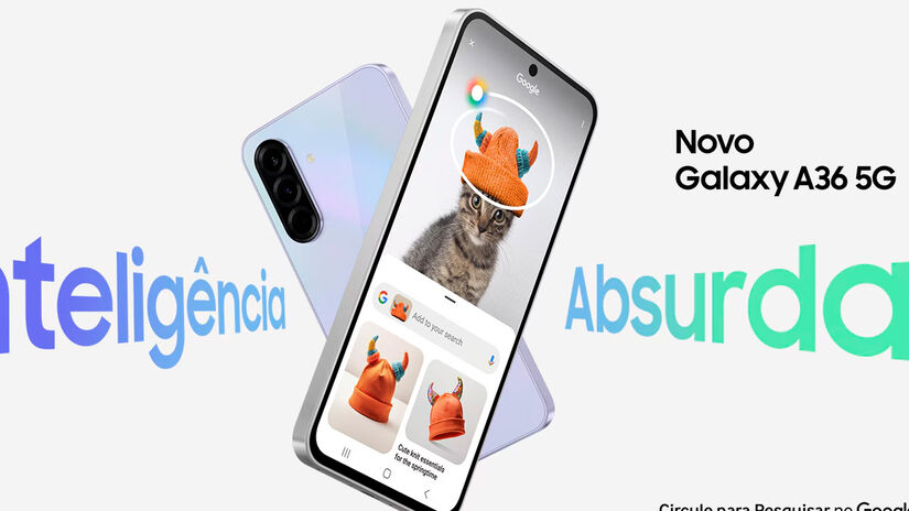 Hoje famosa no mundo todo, a linha Galaxy é relativamente recente  e virou a principal concorrente do Apple no mercado de smartphones. Divulgação